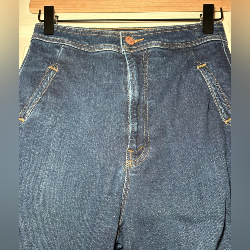 MOTHER The High-Waisted Smokin’ Double-Welt Heel Jeans 25 - Picture 6 of 11
